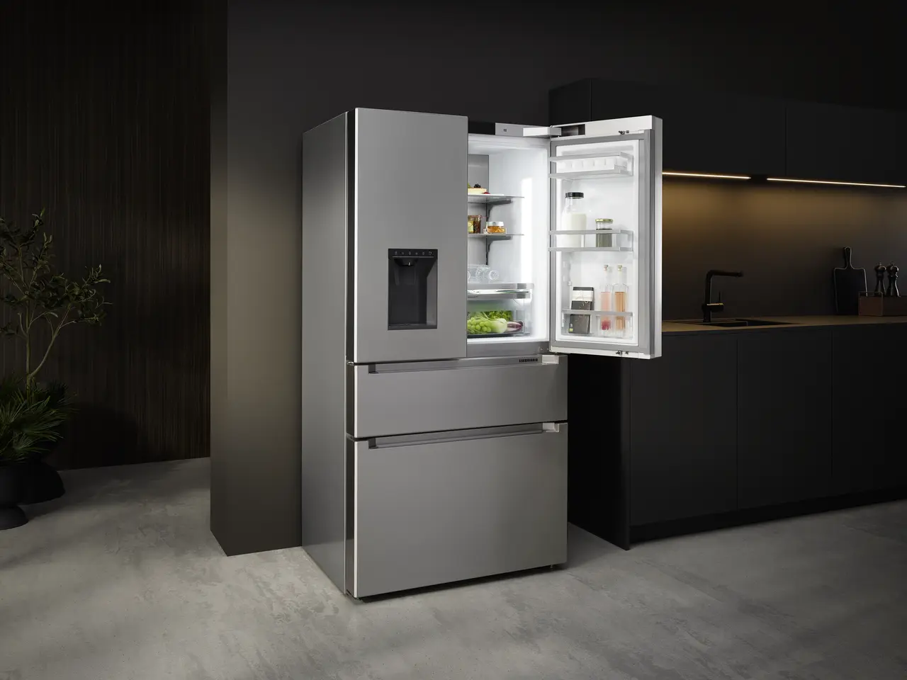 FDBHC36S French door fridge-freezer with 2 freezer drawers and
